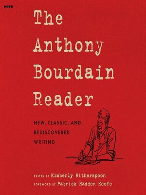 cover image of The Anthony Bourdain Reader